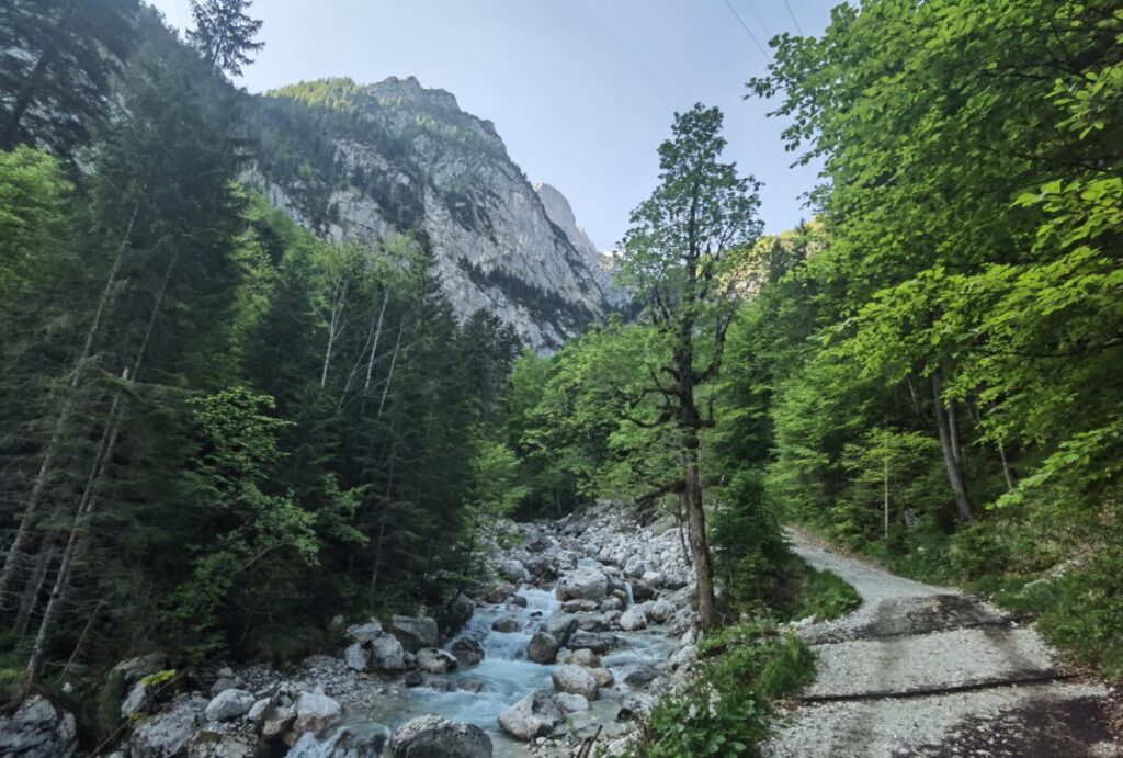 Am Eingang ins Höllental