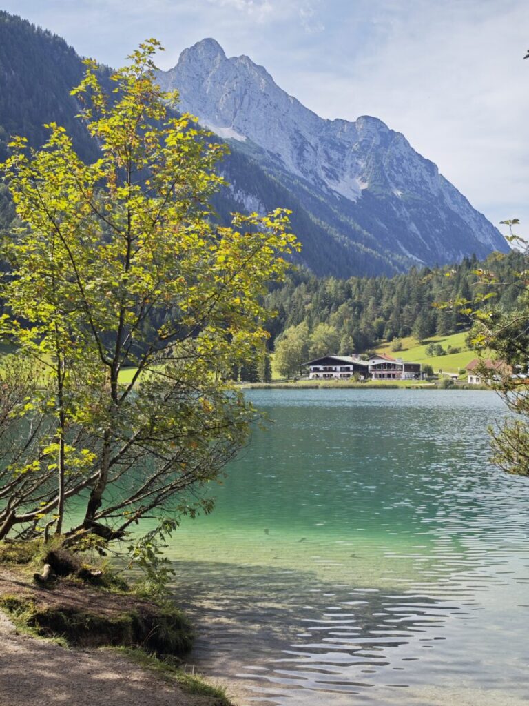 Lautersee mit Blick zum Wettersteingebirge