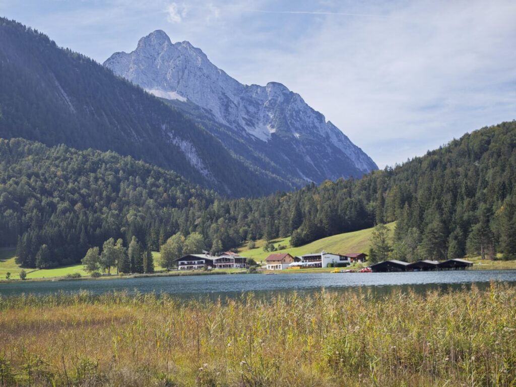 Lautersee mit Blick zum Wettersteingebirge